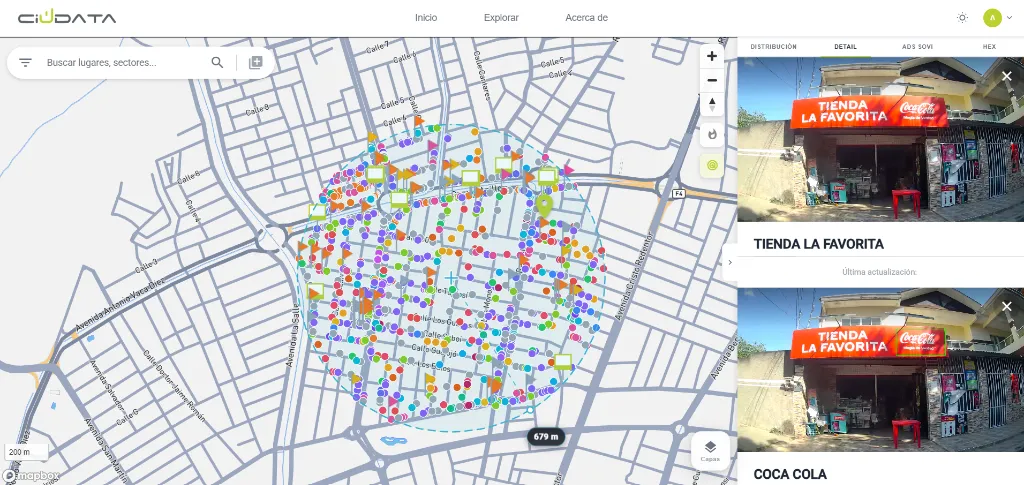 Demo de Plataforma Ciudata — Mapa y Análisis Territorial